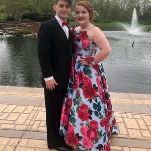 Floral Prom Dress